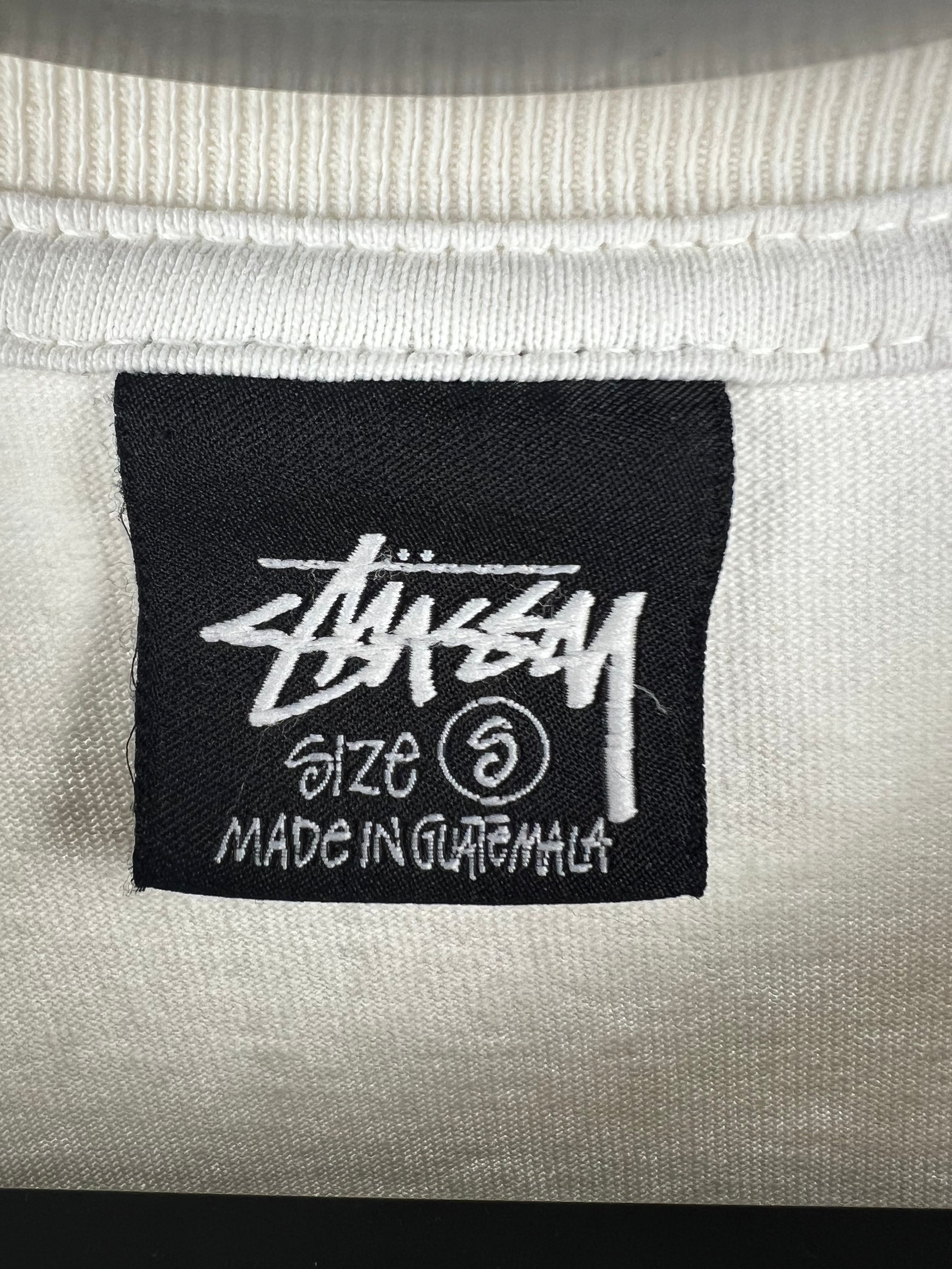 Stüssy White Long sleeve tee