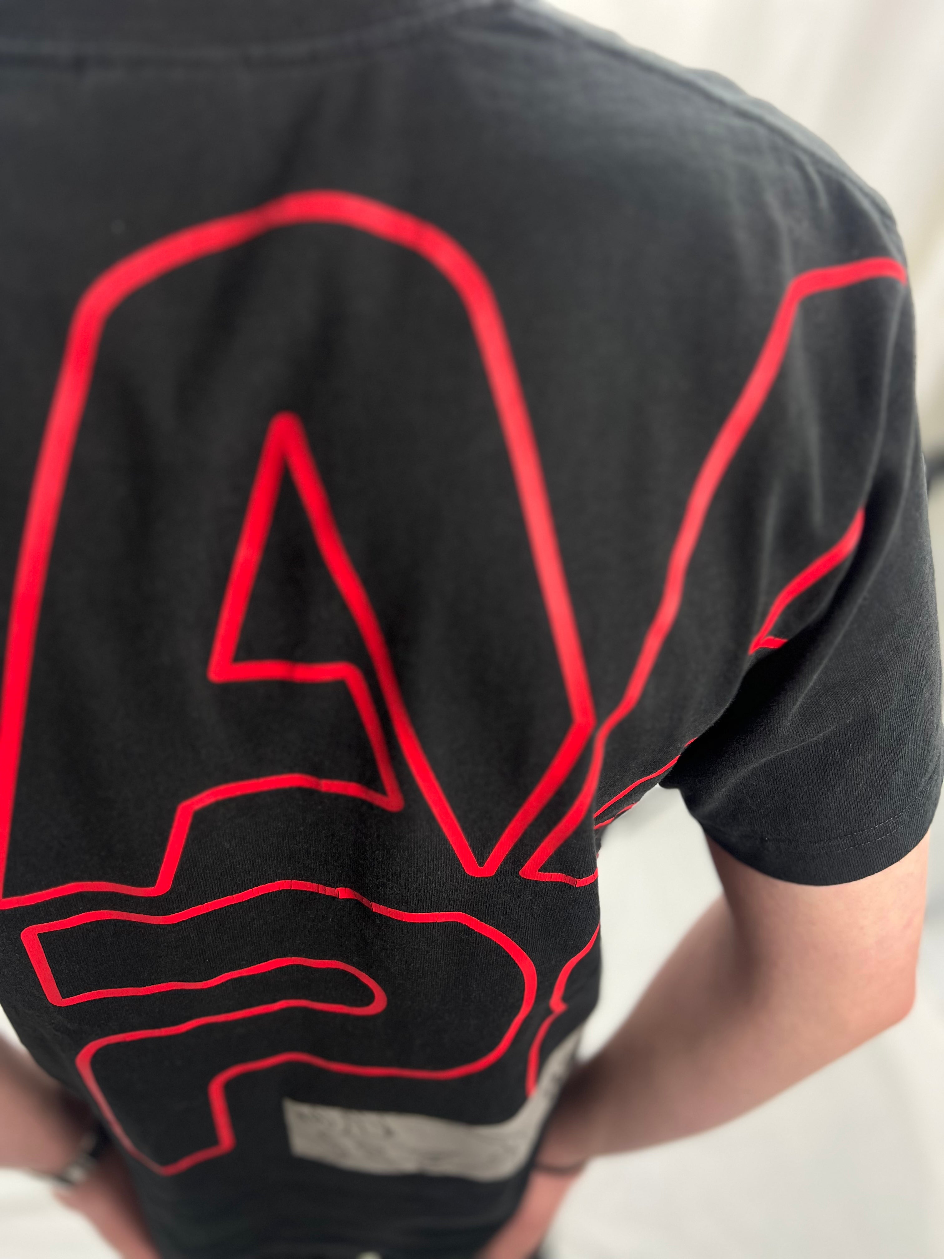 AAPE By a bathing ape APUNVS AP-01 black tee