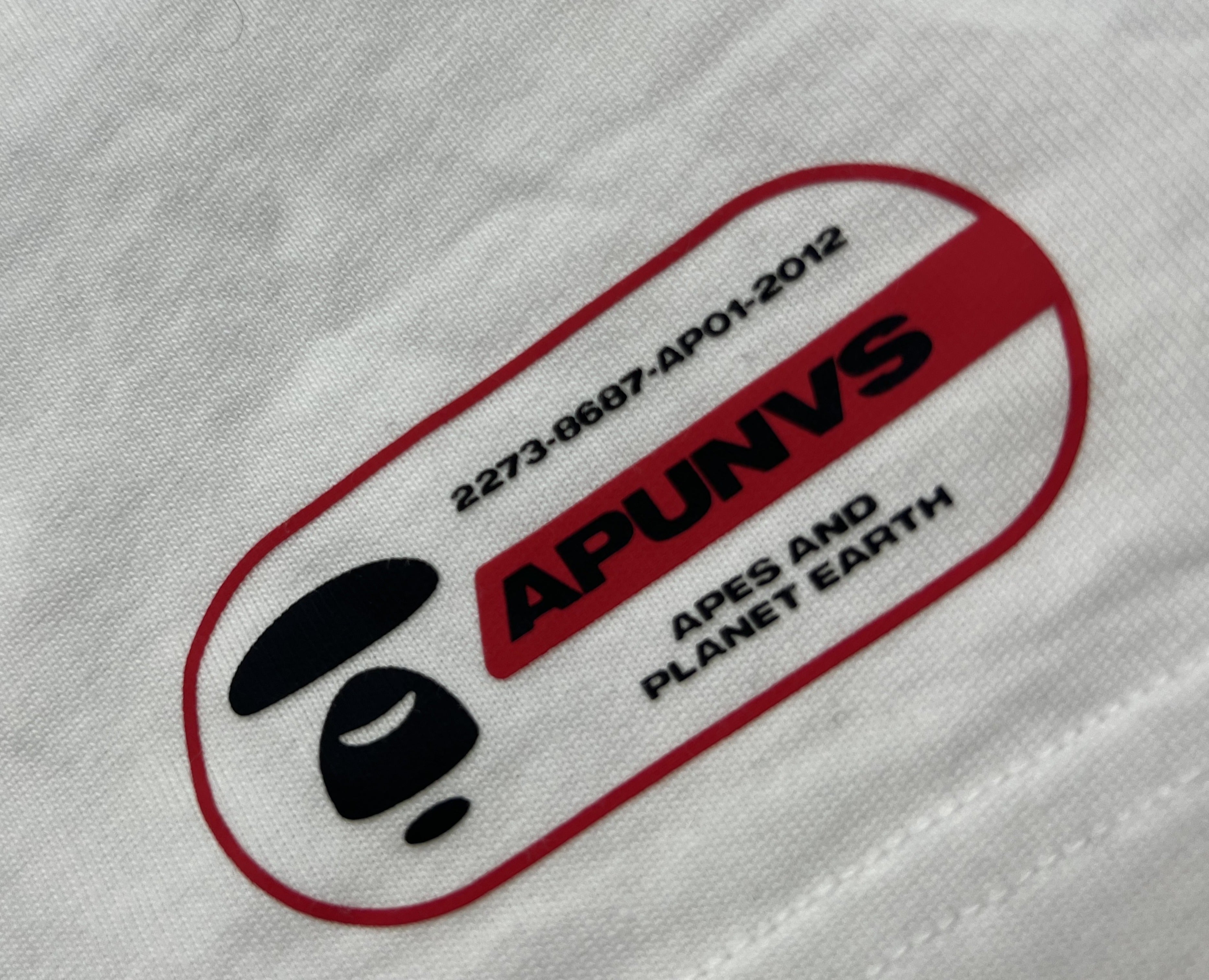 AAPE UNVS White Tee