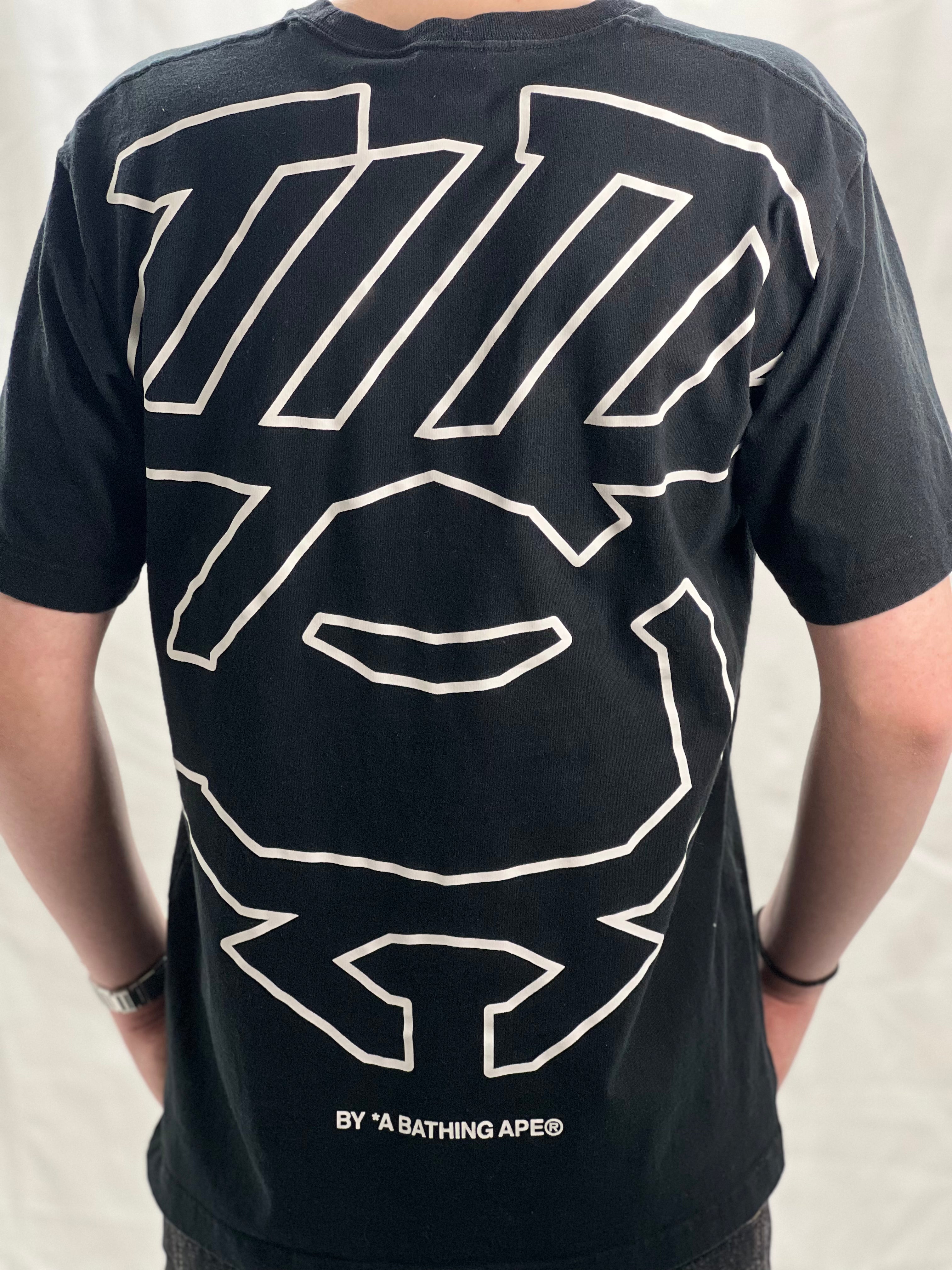 AAPE UNVS camo-logo tee
