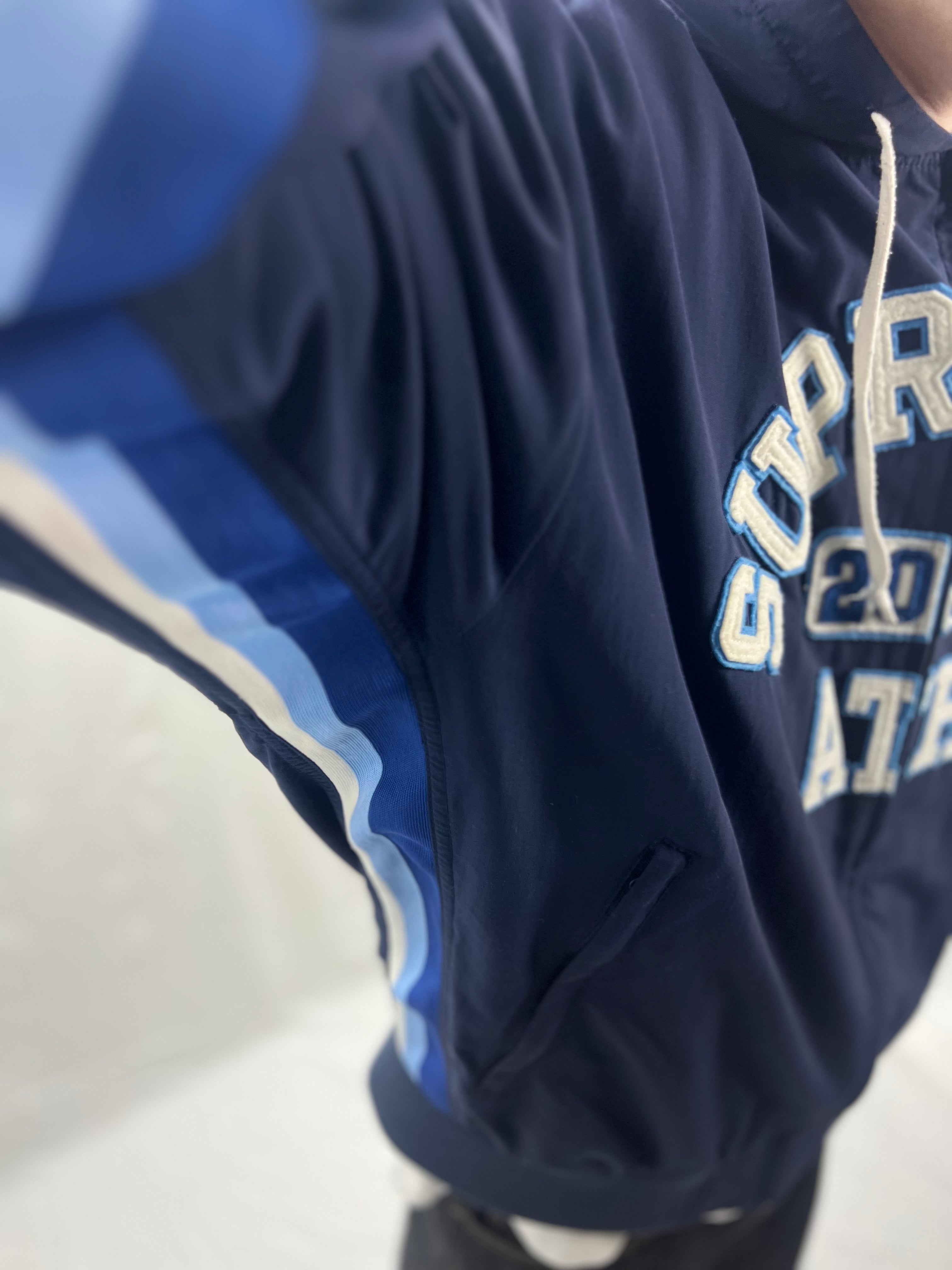 Supreme SS23 Applique hooded track jacket