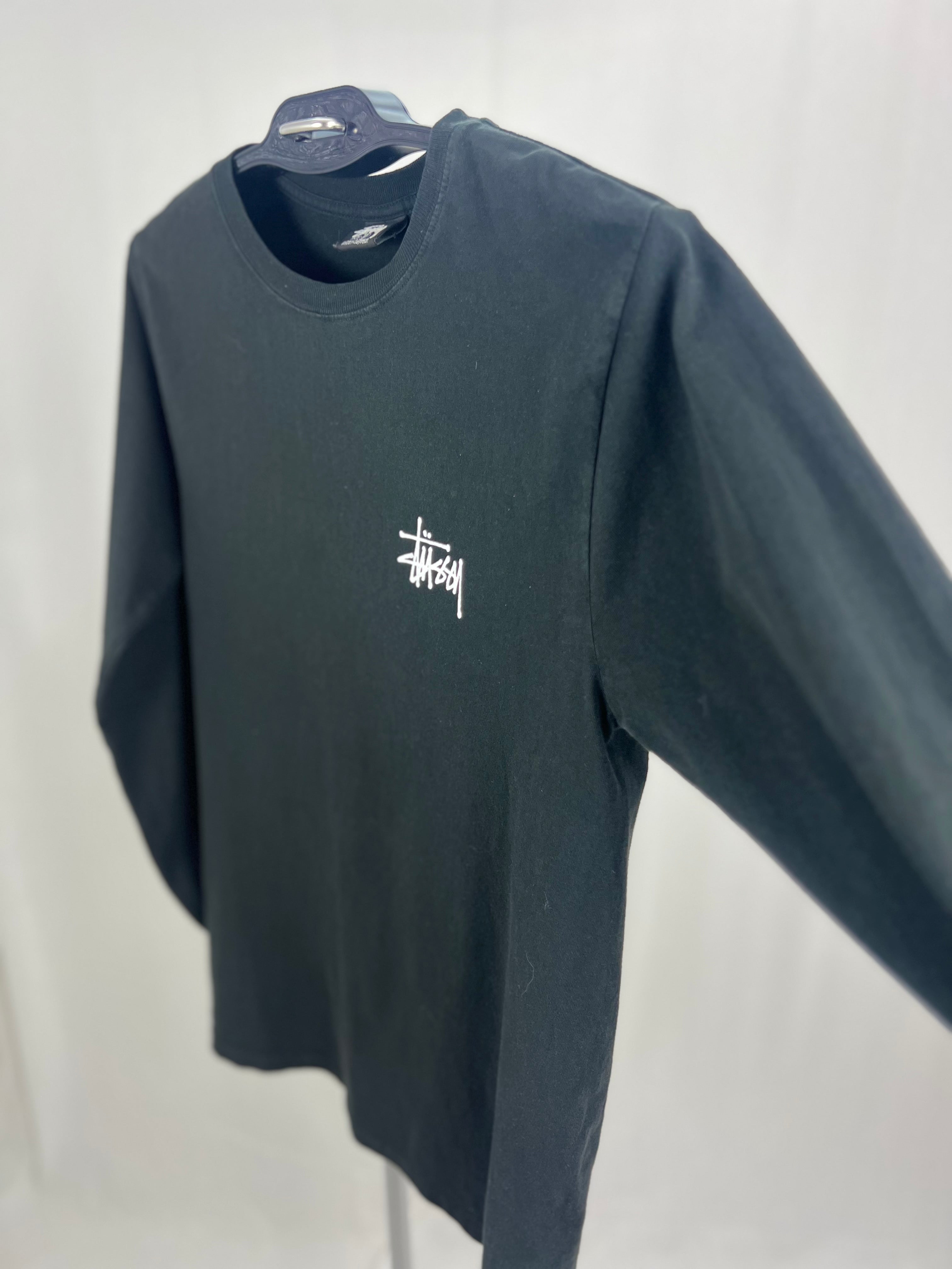 Stüssy black Long sleeve tee