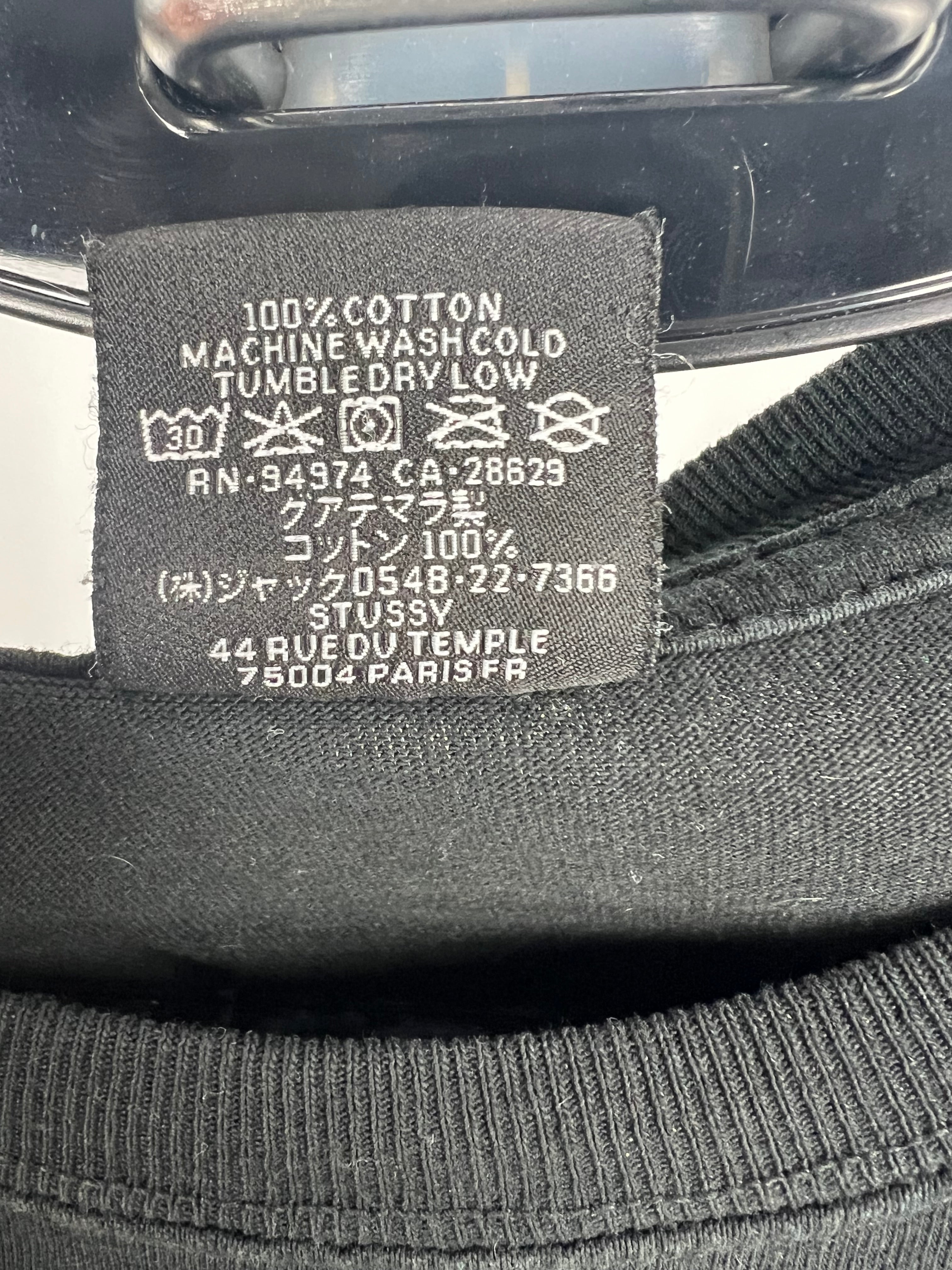 Stüssy black Long sleeve tee