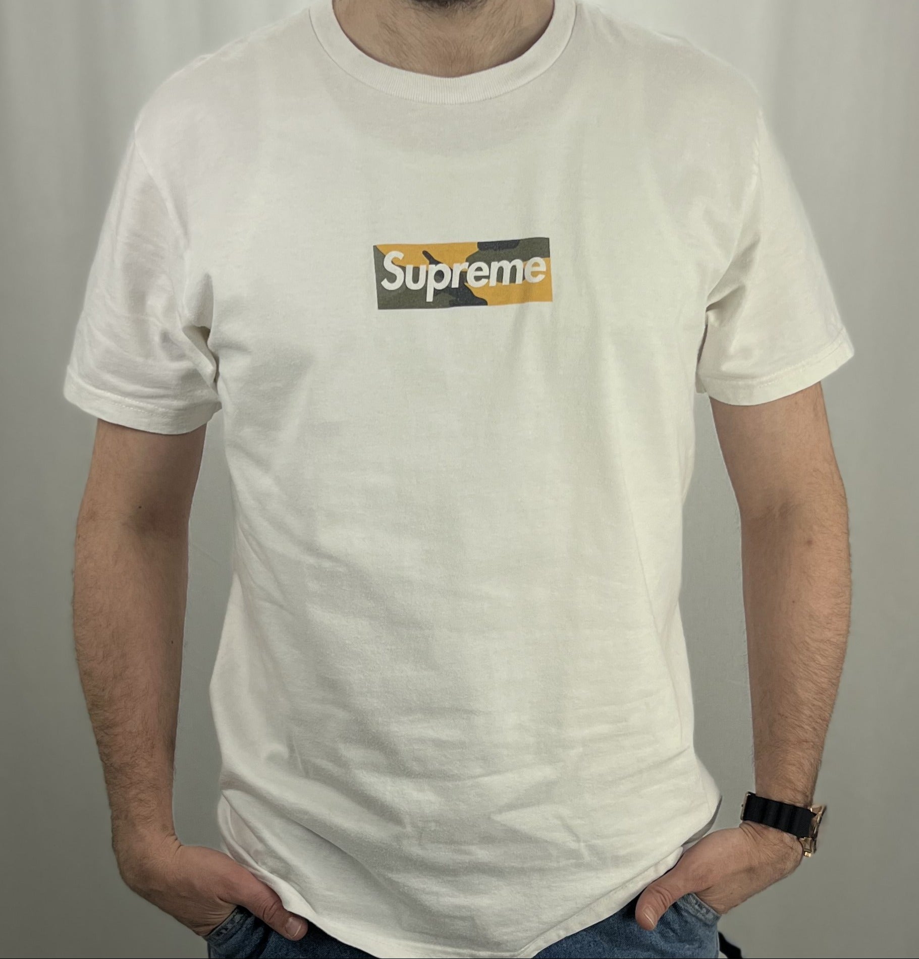 Supreme FW17 Brooklyn Box logo tee