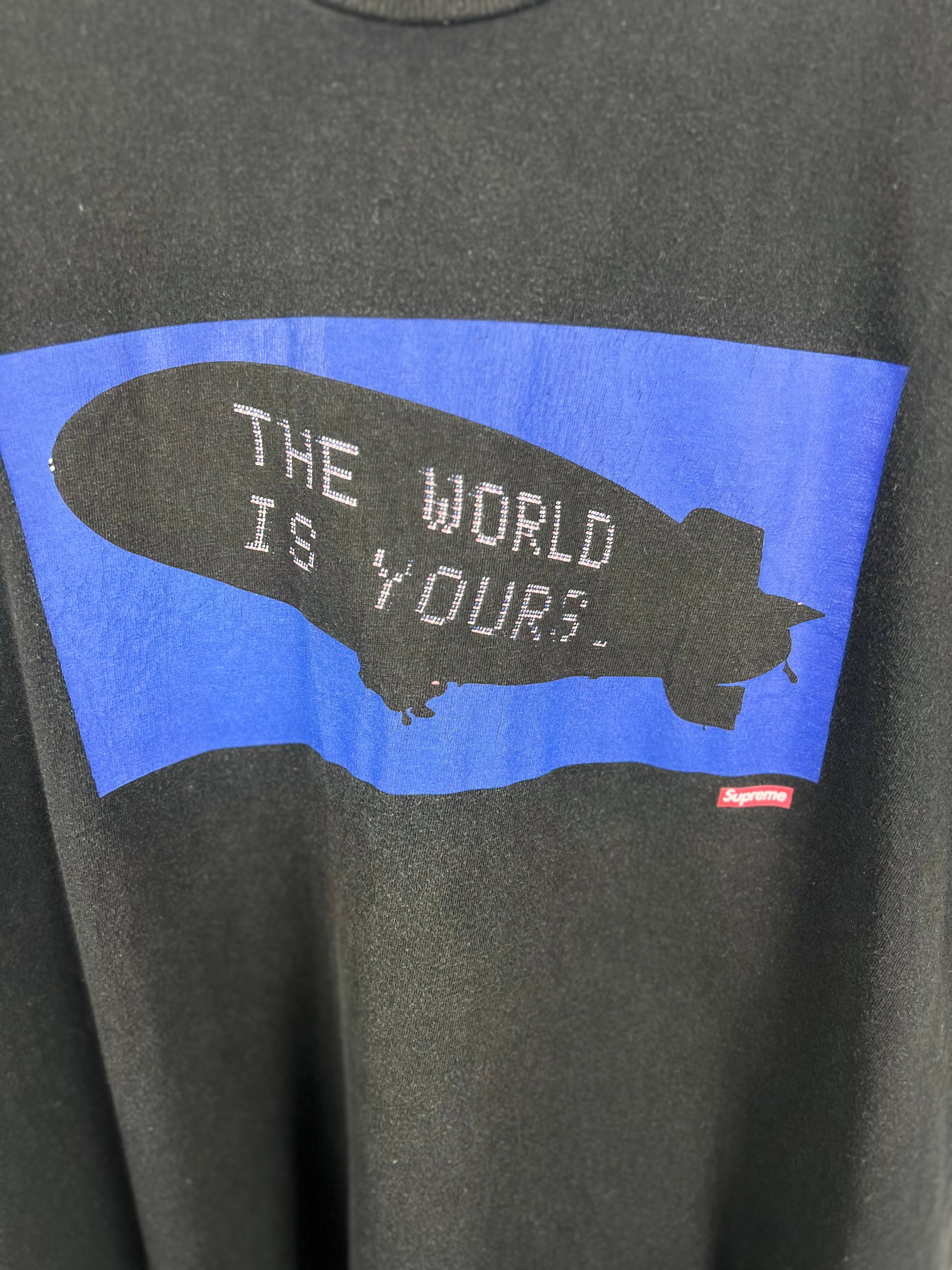 Supreme SS17 Scarface collab - the world is yours - tee
