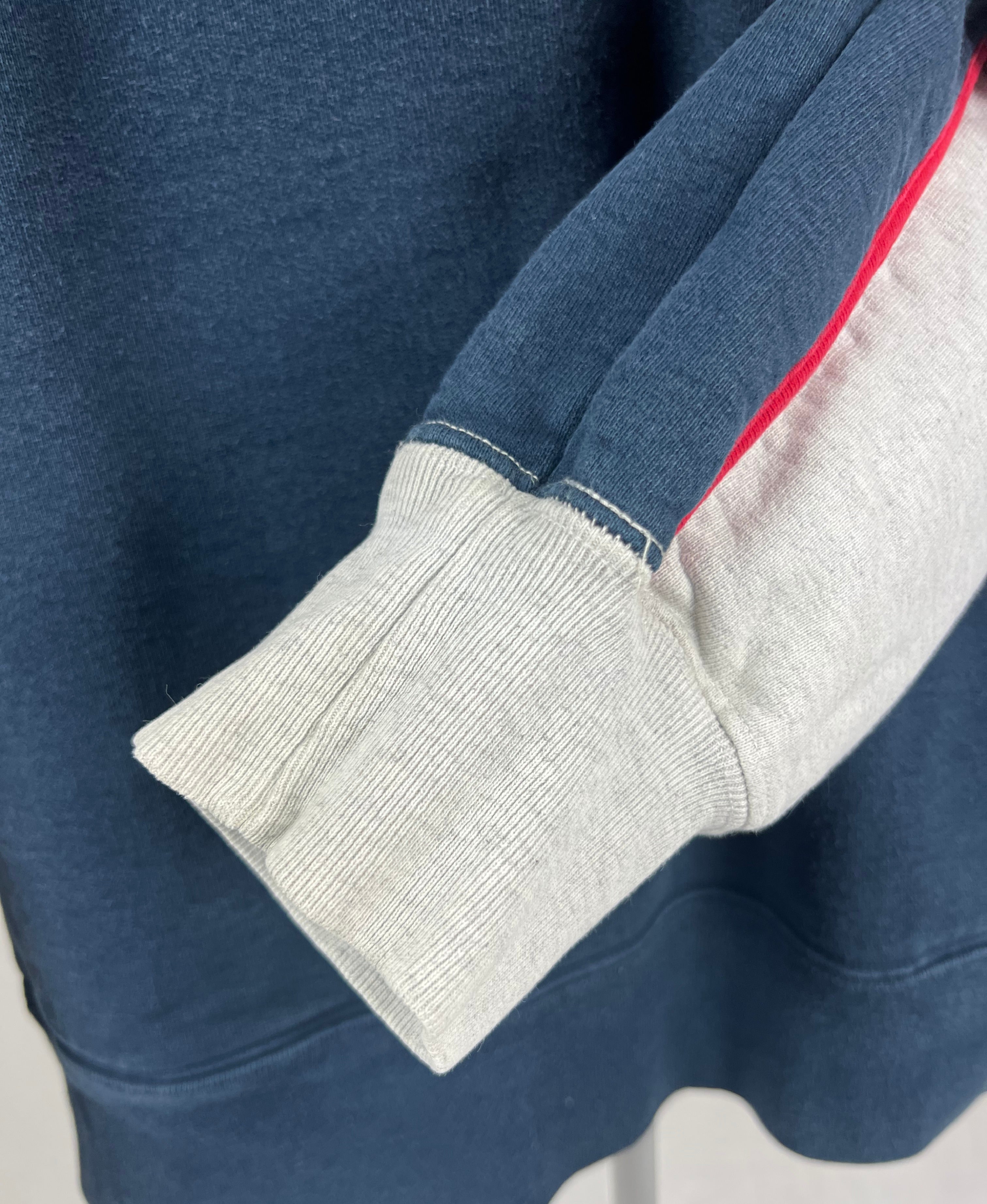 Supreme FW17 2‑Tone Half Zip Sweatshirt
