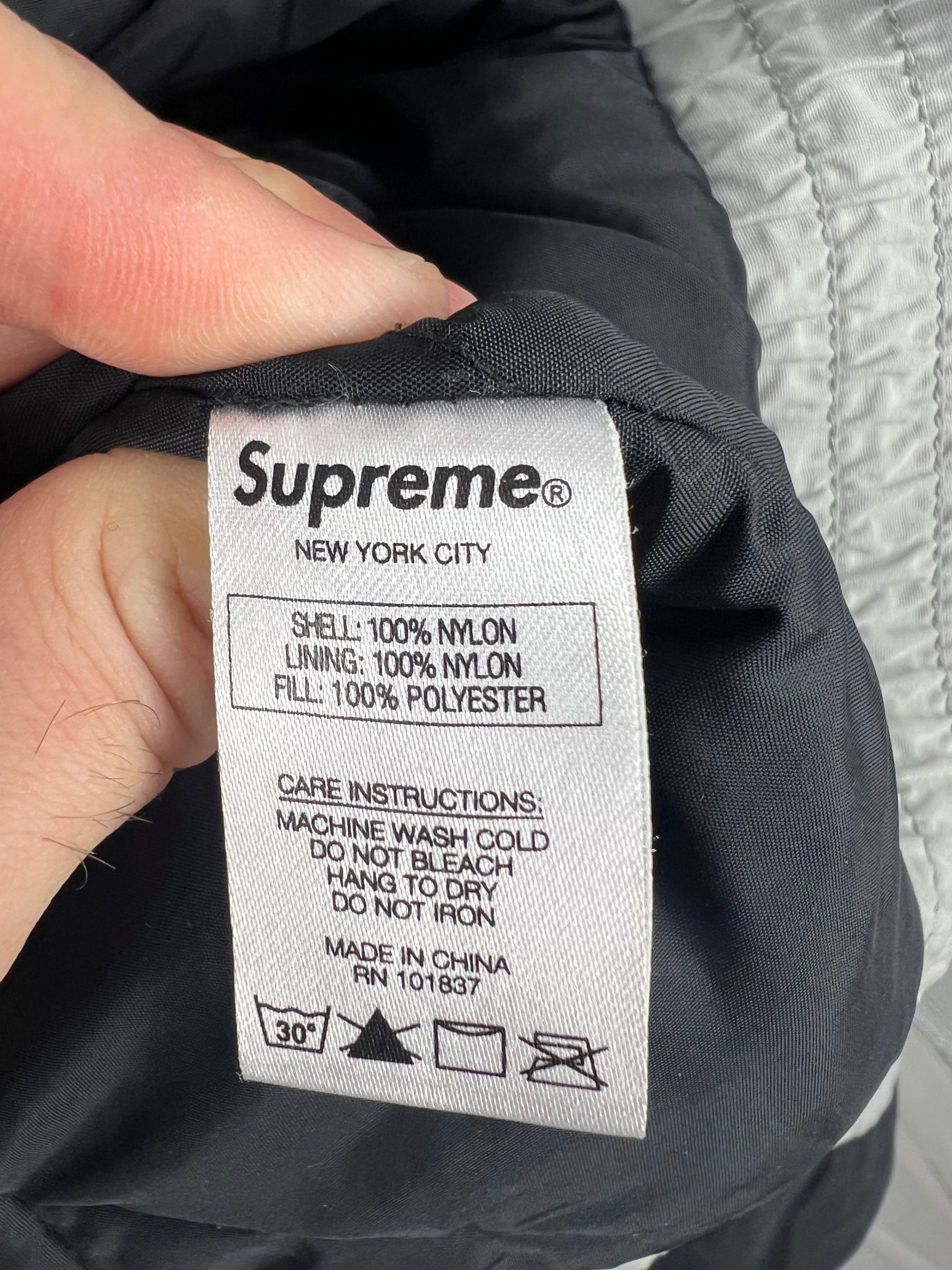 Supreme FW17 Puffy Hockey pull over jacket
