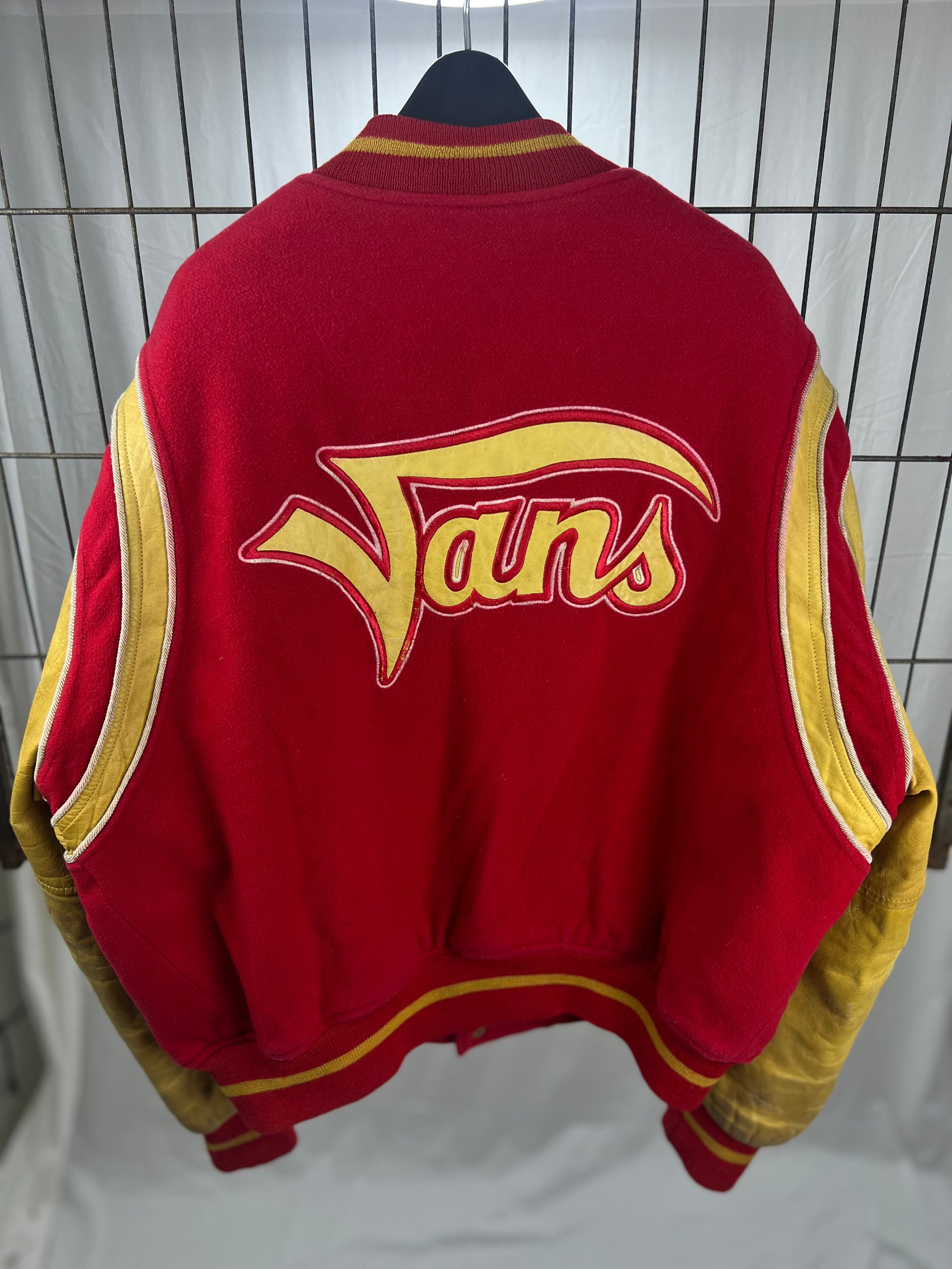 Vintage Vans "Concept by ENZO FUSCO" Varsity jacket (1989)
