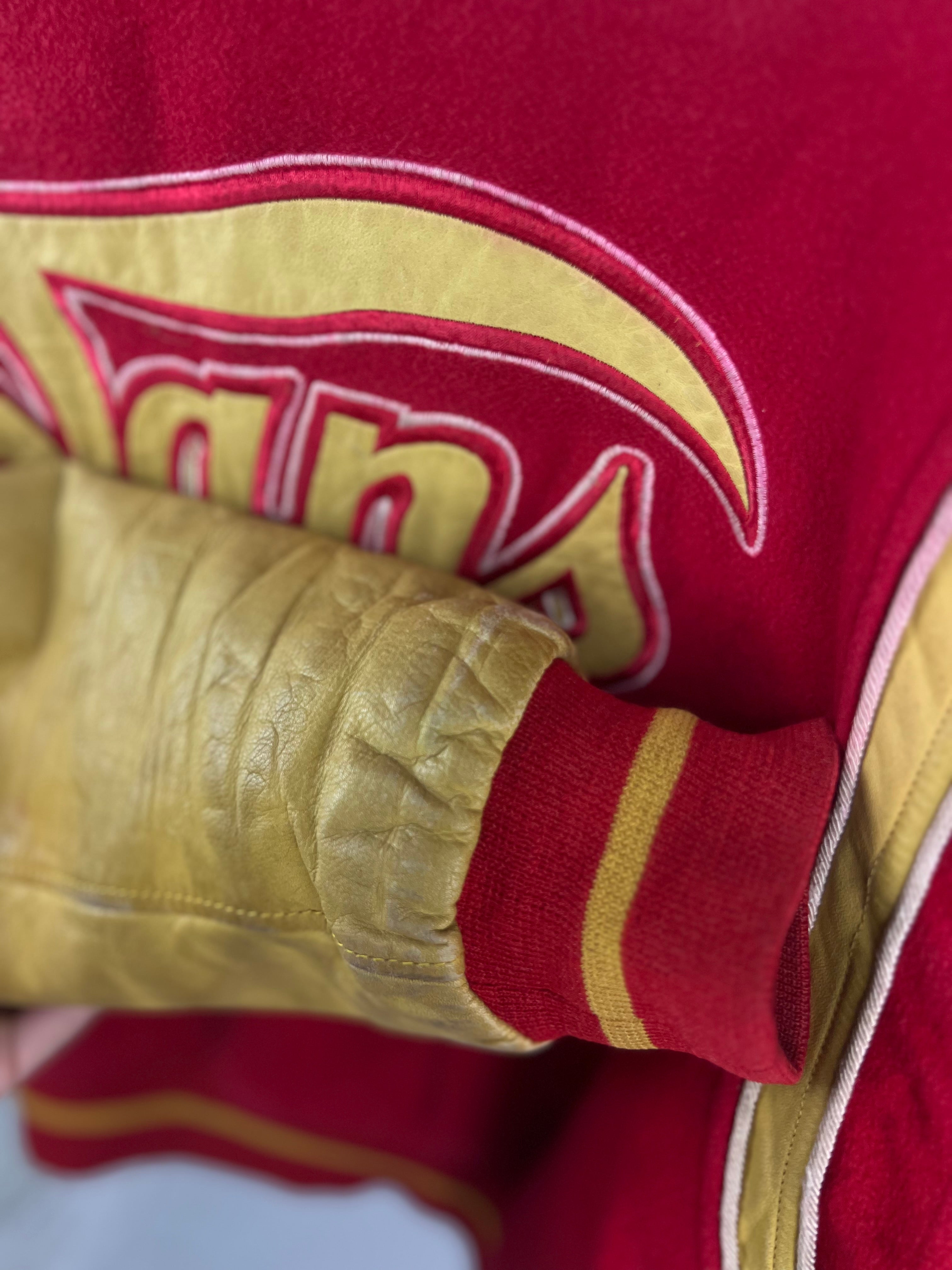 Vintage Vans "Concept by ENZO FUSCO" Varsity jacket (1989)
