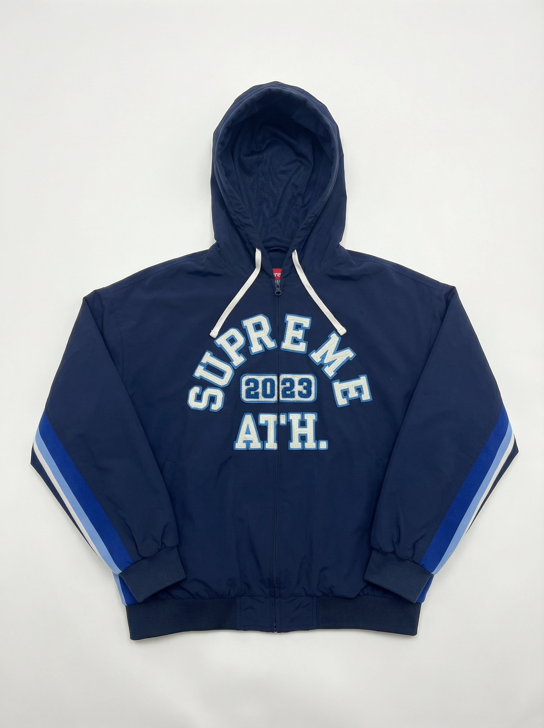 Supreme SS23 Applique hooded track jacket